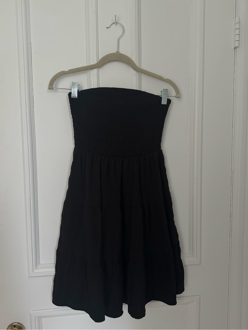 2 strapless dresses